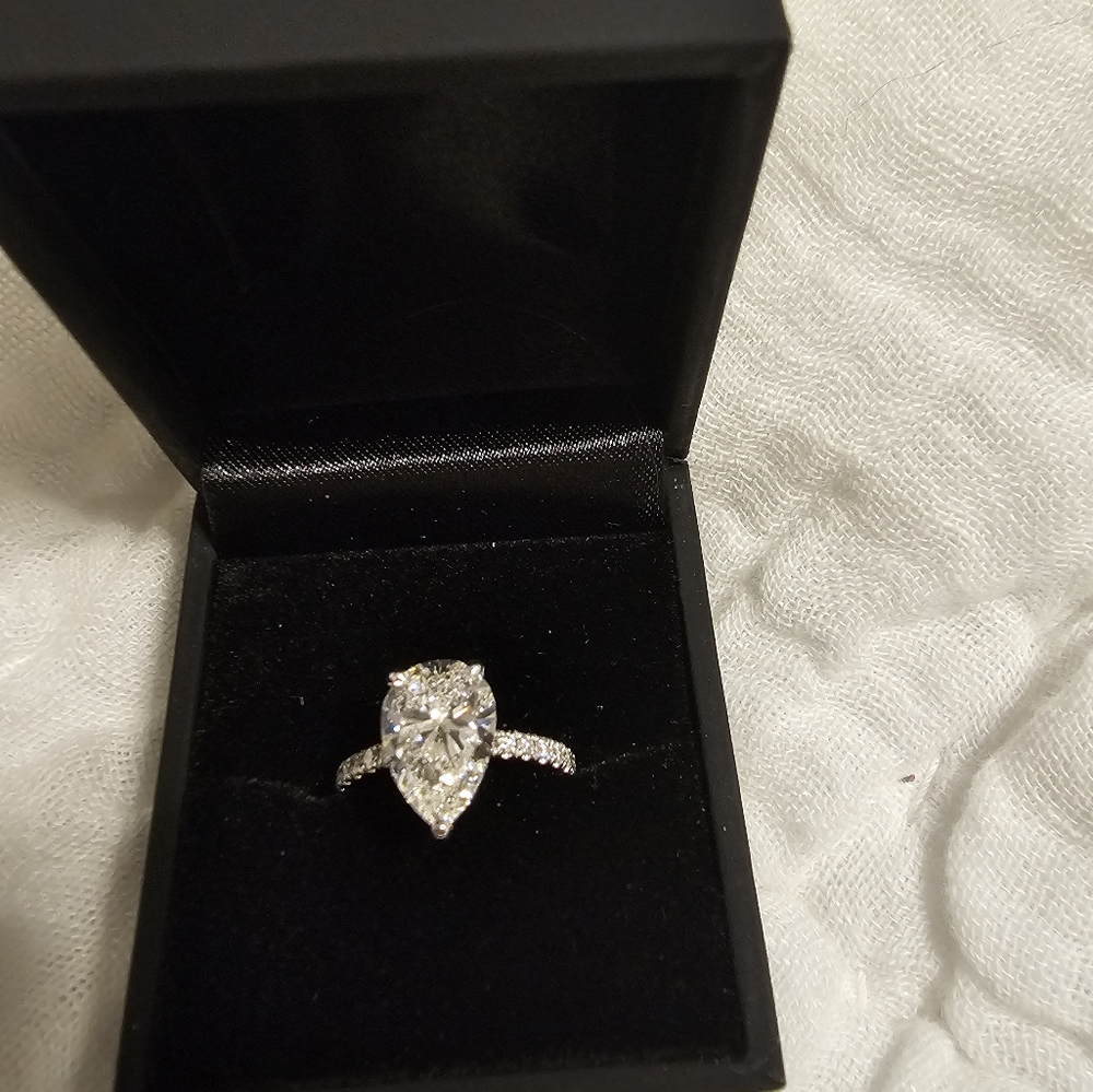 3.50 carat lab created diamond